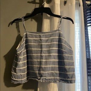 Striped crop top